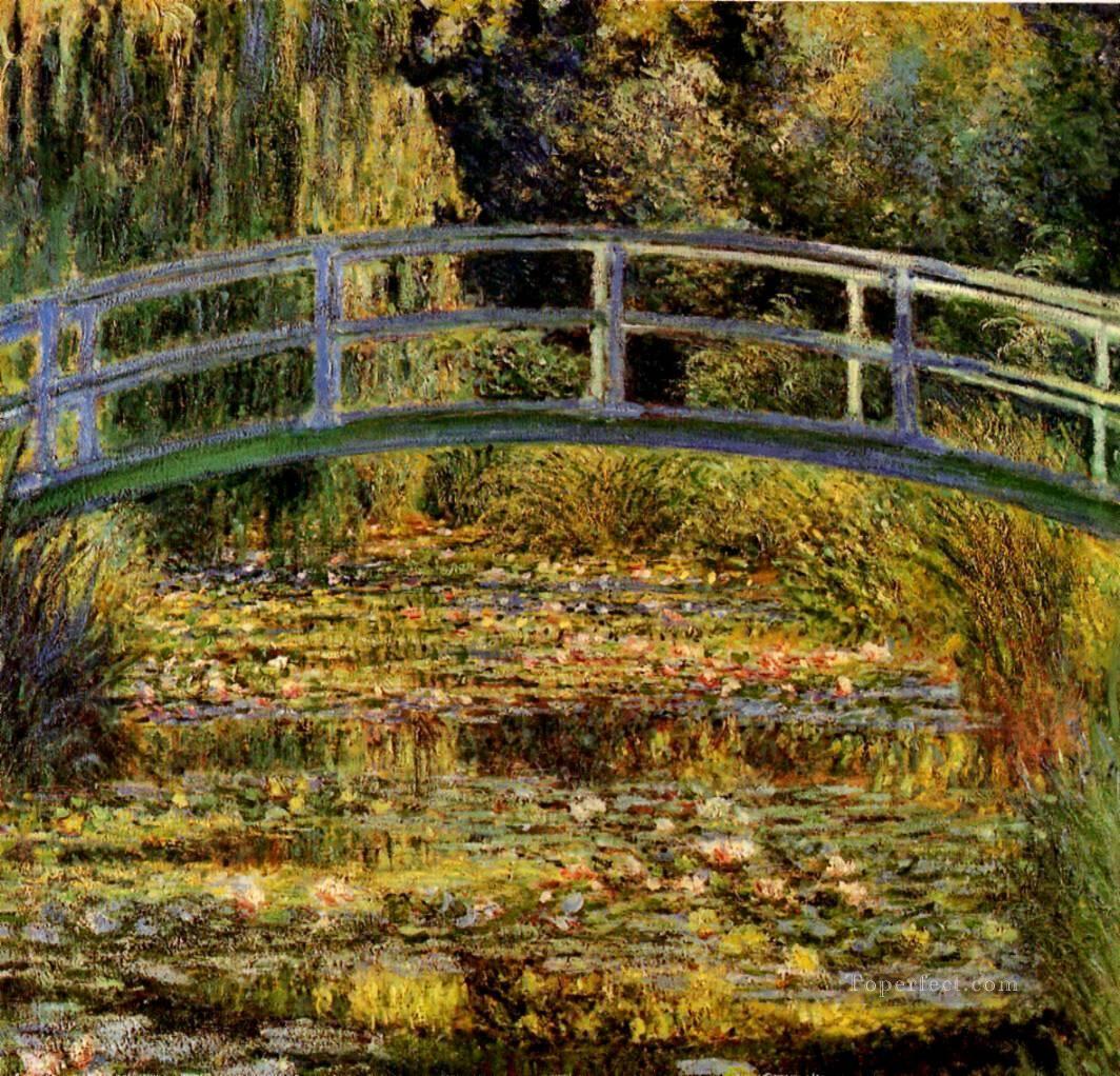 Water Lily Pond Claude Monet Oil Paintings